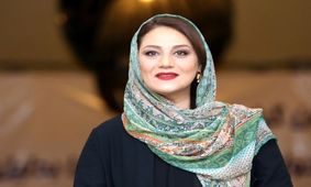 تبریک شبنم مقدمی به تیم بازیگری و کارگردان "شبی که ماه کامل شد"+عکس