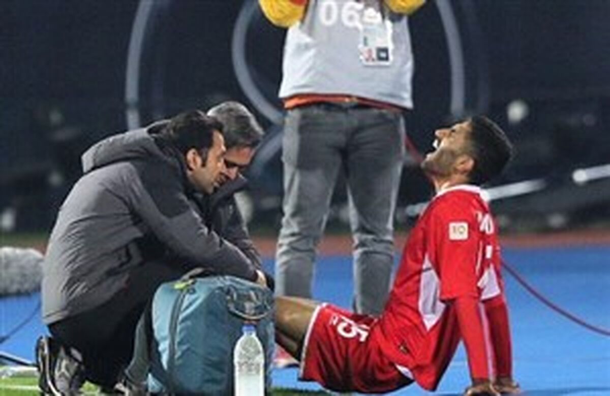 مدافع پرسپولیس لیگ قهرمانان را از دست داد