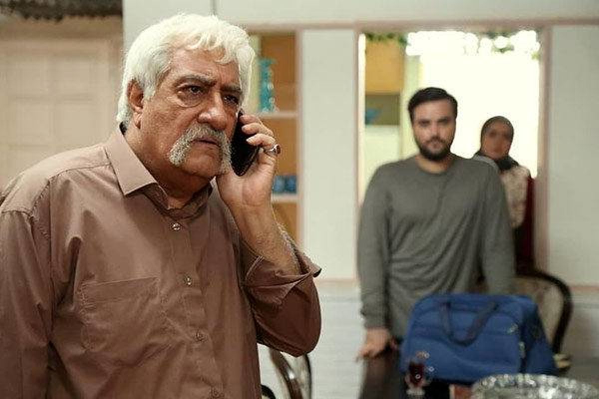 مهدی سلوکی و داریوش ارجمند در پشت صحنه "ستایش ۳"+عکس