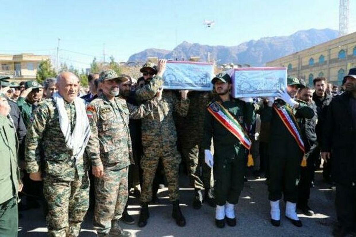 پیکر مطهر ۲ شهید گمنام در مرکز لرستان تشییع شد