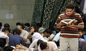 پایان مراسم معنوی اعتکاف با حضور ۷۵۰ کرمانشاهی