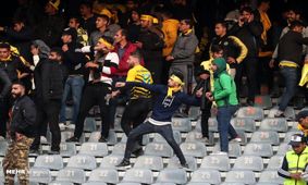 دیدار پرحاشیه سپاهان و پرسپولیس+ عکس