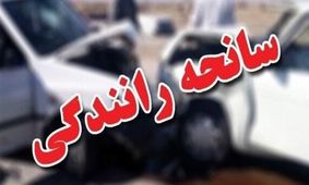 جان باختن یک عابر پیاده در تصادف با خودوری سمند در اصفهان