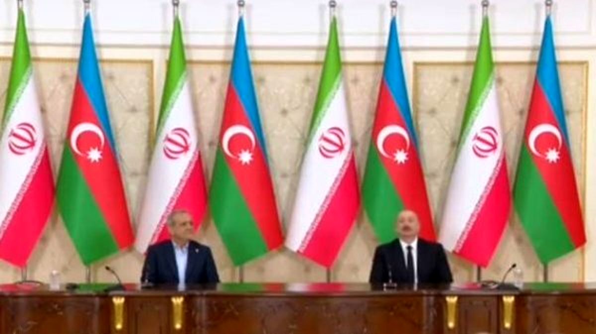 پزشکیان: وقتی در جمهوری آذربایجان هستم حس می‌کنم در تبریز یا اردبیلم/ بر تدوین برنامه راهبردی جامع و تعمیق همکاری‌های دوجانبه مصمم هستیم/ ویدئو