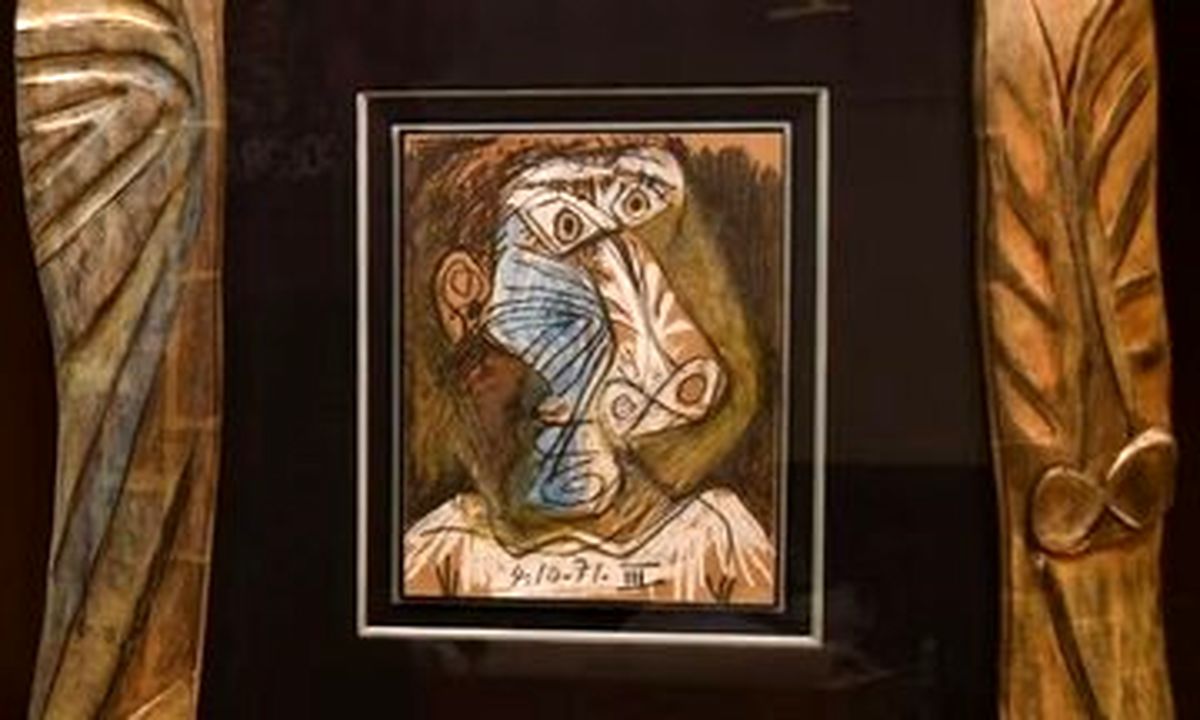 نقاشی دزدیده شده پیکاسو در زیرزمین پیدا شد