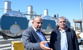 مدیرعامل توسعه نیشکر از روند احداث پروژه تغلیظ ویناس الکل رازی بازدید کرد

