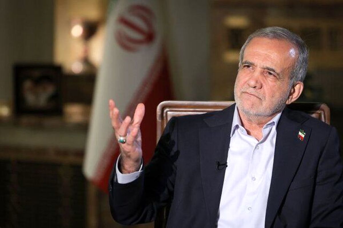 ​پزشکیان: دریاچه خزر در حال خشک‌شدن است