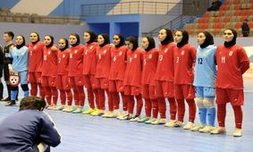 سومین برد دختران فوتسال ایران در کافا

