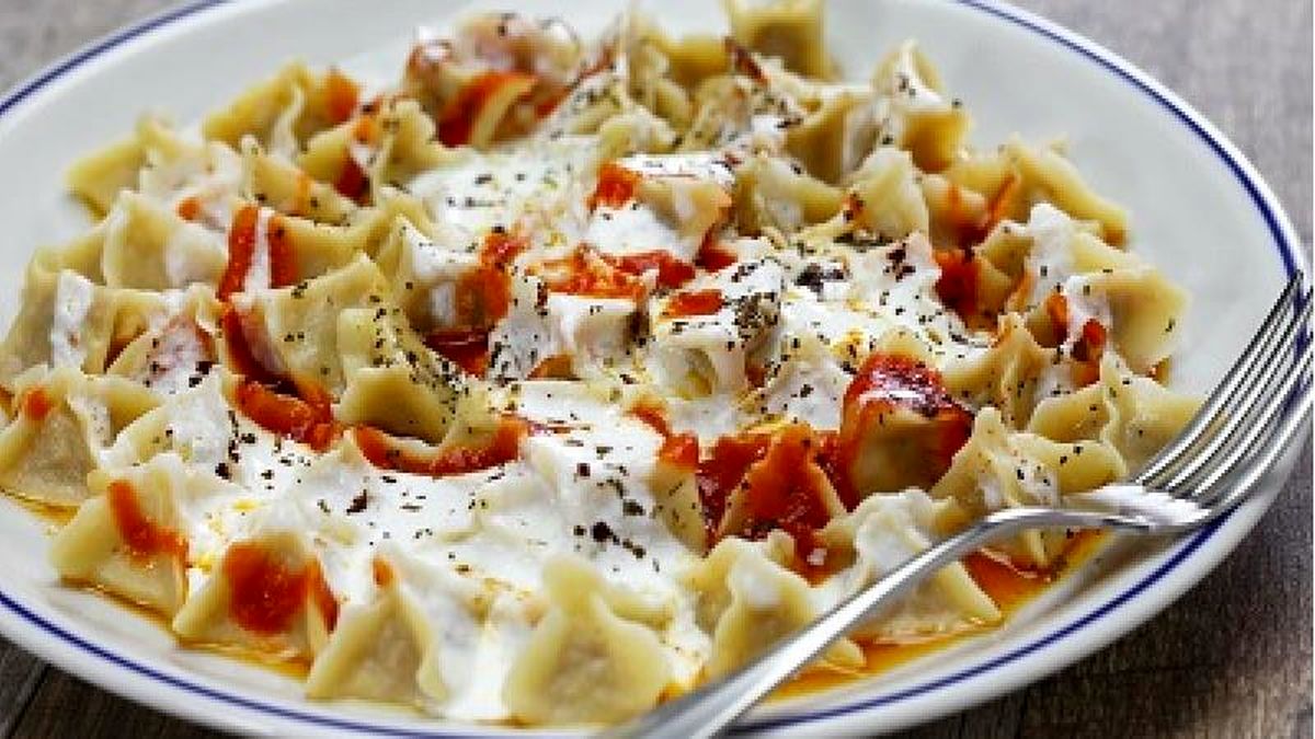 طرز تهیه مانتی گوشت؛ غذای سنتی ترکیه