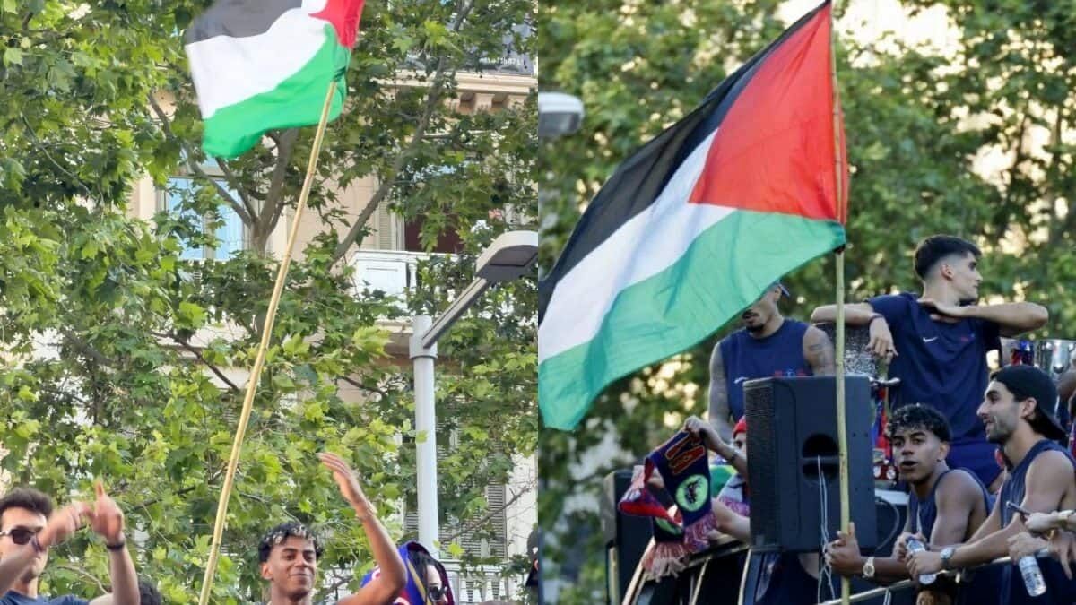 نخست وزیر اسپانیا از همبستگی ستاره بارسا با فلسطین حمایت کرد  