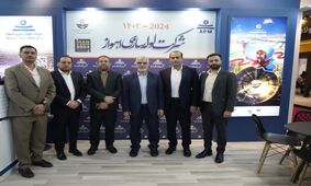 بازدید استاندار خوزستان از غرفه لوله‌سازی اهواز در نمایشگاه اکسپو/ لوله‌سازی اهواز شرکتی نمونه در تحقق جهش تولید 