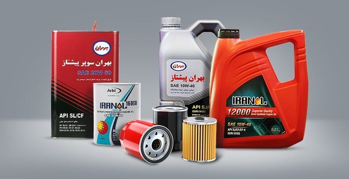 قیمت انواع روغن موتور موجود در بازار
