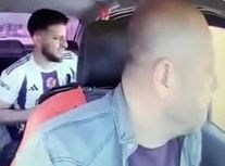  لحظه خلع سلاح خلافکار فراری توسط راننده تاکسی/ ویدئو
