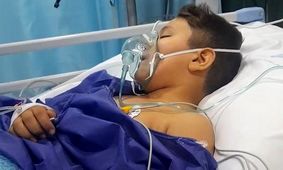 دانش آموز 8 ساله ورامینی با اخراج از مدرسه راهی ICU شد/ ویدئو