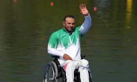 کسب طلا در پارا قایقرانی توسط سعید حسین‌پور 


