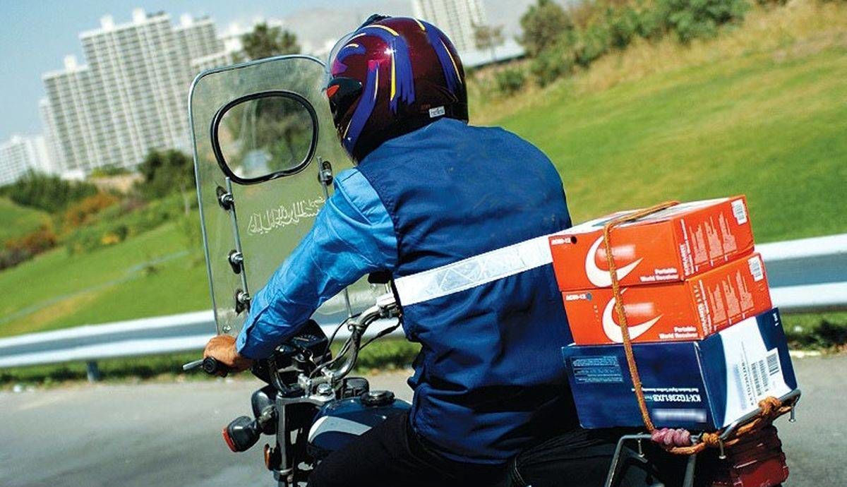 کلاهبرداری پیک موتوری با شگردی عجیب