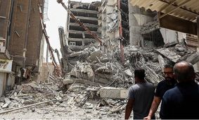  گمان می‌رود بین 20 تا 100 نفر زیر آوار باشند‌/ تخمین زده می‌شود آواربرداری 3 تا 7 روز طول بکشد/ ویدئو