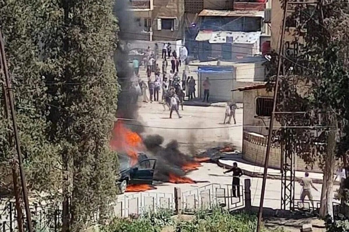 منفجر شدن خودروی بمب‌گذاری شده در شمال شرق سوریه

