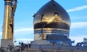 تصاویری تلخ از حسینیه اعظم زنجان پس از بمباران/ ویدئو