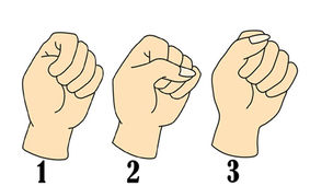 تست شخصیت: چگونه دست خود را مشت می کنید؟