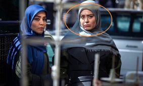 گردش شبانه سانیا سالاری بازیگر سریال یزدان