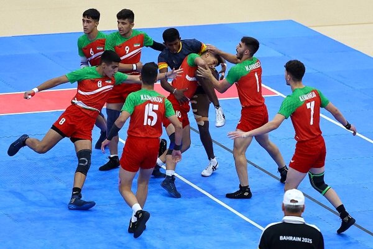 پسران کبدی‌ ایران نایب قهرمان آسیا شدند