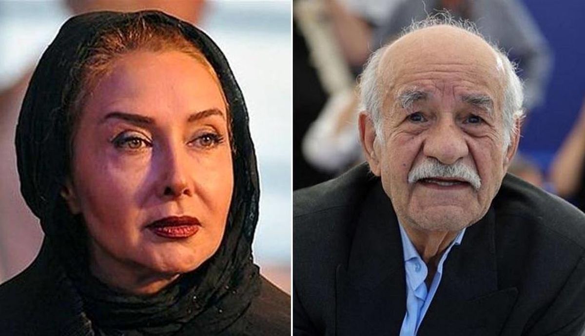 واکنش کتایون ریاحی به سعید پورصمیمی در مراسم ختم ناصر تقوایی/ ویدئو