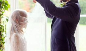 ترویج کودک همسری در اینستاگرام برای تبلیغ آرایشگاه زنانه