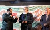 تجمع باشکوه مردم مشهد با همراهی کارگردان سرشناس/ تصاویر