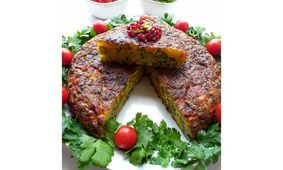 طرز تهیه کوکو لوبیا سبز تبریزی خیلی خوشمزه و مجلسی