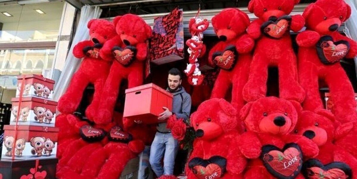 حال و هوای ولنتاین در تهران