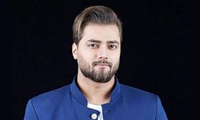 تقلید امیر مقاره از لباس خواننده خارجی