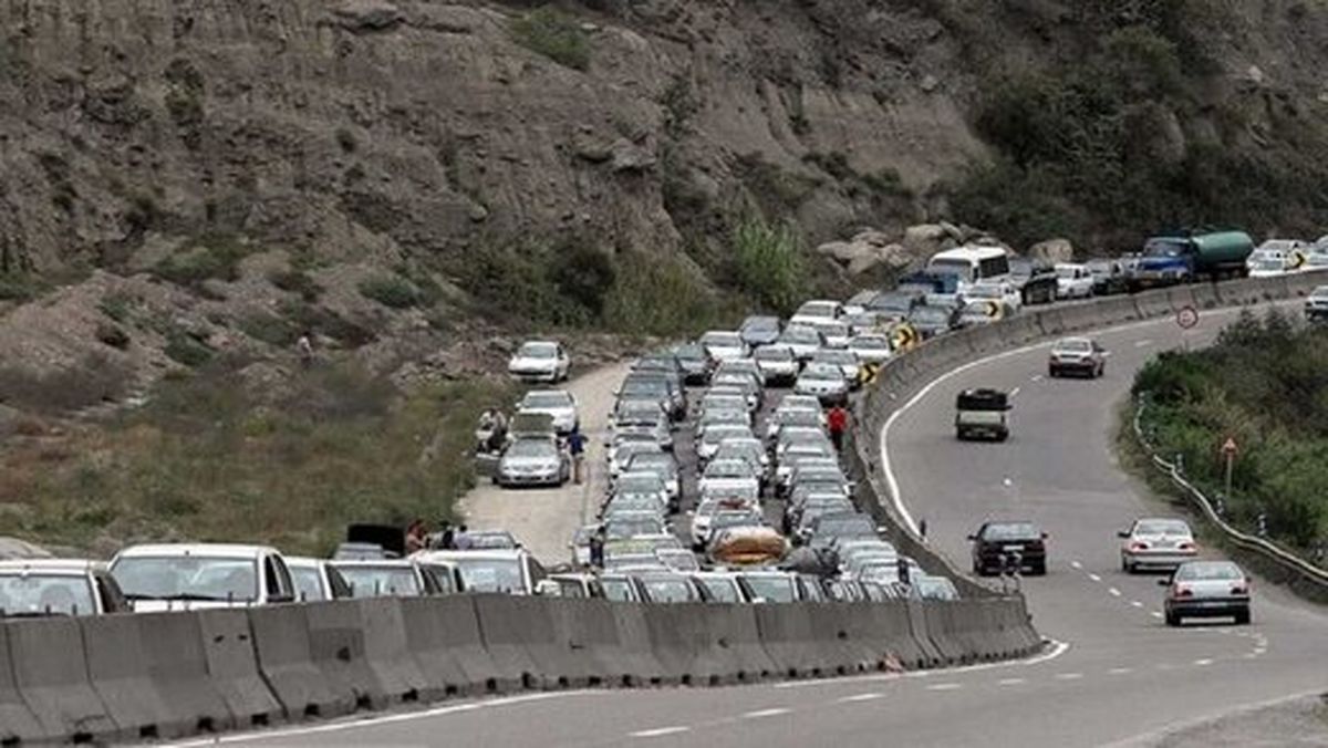 انسداد جاده هراز از شنبه