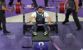 پاراوزنه‌بردار ایران مدال برنز پارالمپیک را گرفت


