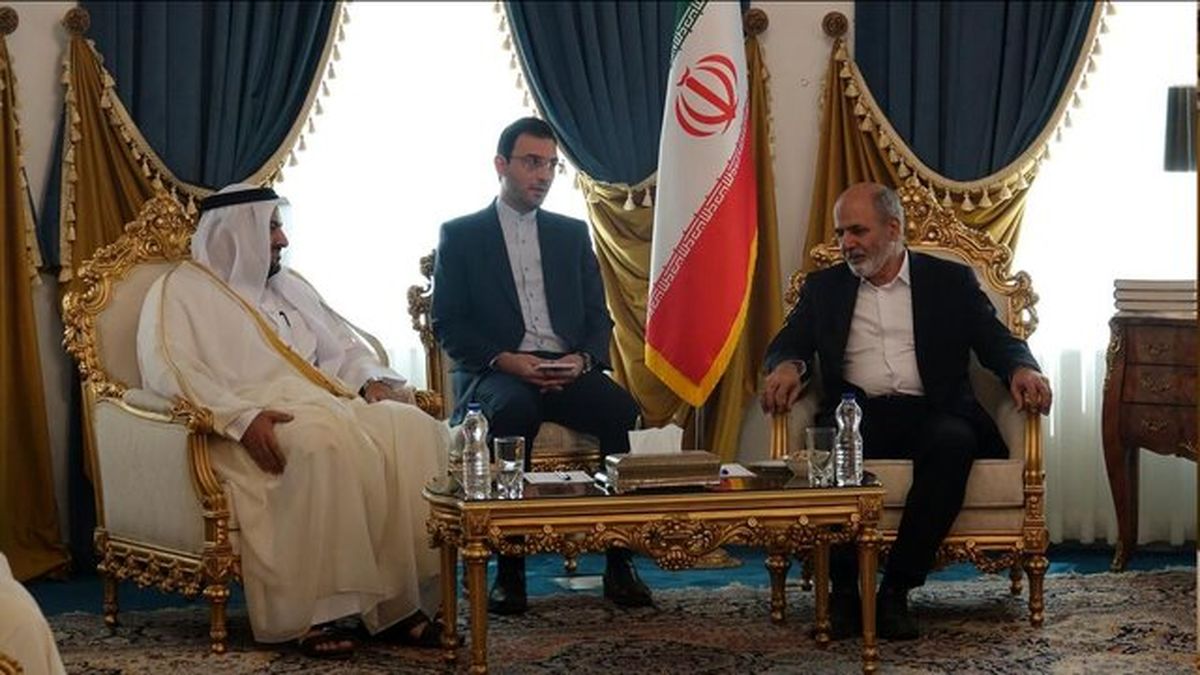پیام نخست‌وزیر قطر به دبیر شورای عالی امنیت ملی


