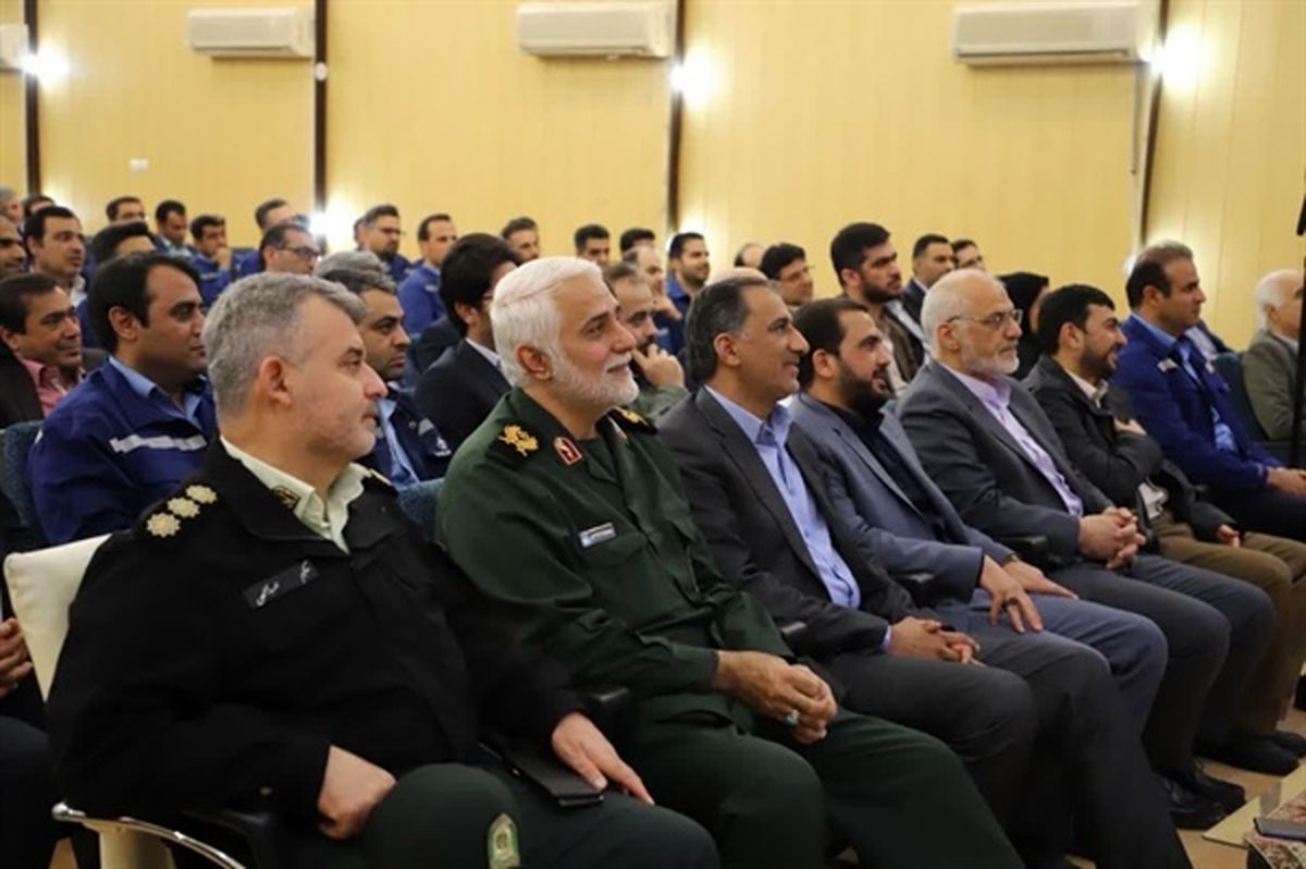 آیین آغاز عملیات احداث و تکمیل پروژه فاز دوم کارخانه فولادسازی گروه ملی صنعتی فولاد ایران 